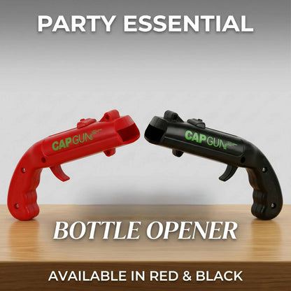2 PCS Stainless Steel & ABS Plastic Spring Mechanism Bottle Opener