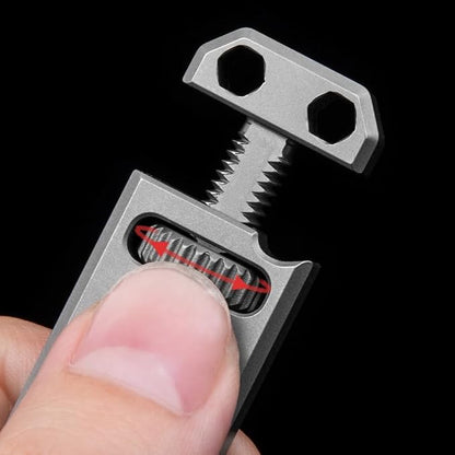 Compact Grade‑5 Titanium Pocket Pry Multi‑Tool