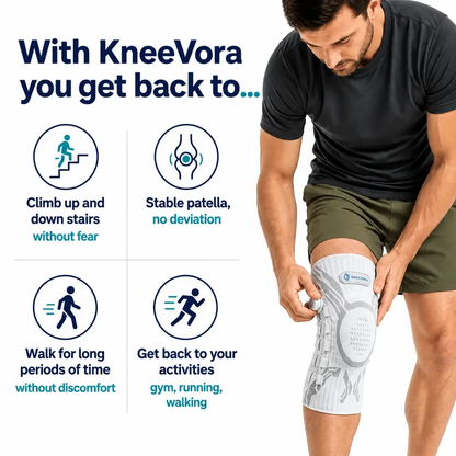 Adjustable Knee Support Brace – Targeted Compression & Side Stability
