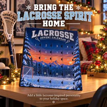 🥍🎄 Lacrosse Christmas Countdown – 24-Day Advent Calendar for Lacrosse Fans