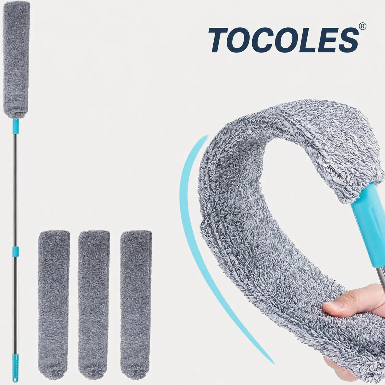 Replacement Microfiber Gap Duster for Home Cleaning