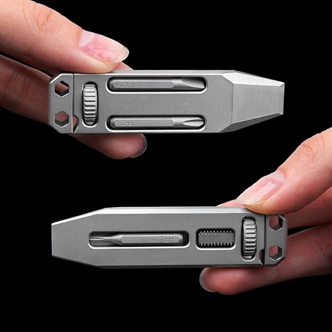 Compact Grade‑5 Titanium Pocket Pry Multi‑Tool