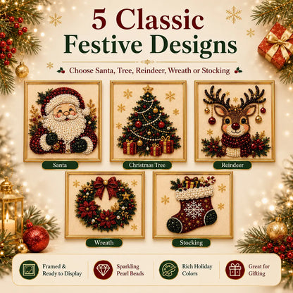 ❤️ Craft Magical Memories: 5-Theme 3D Pearl Art Kit for the Family 🎨