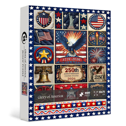 🦅Glory of America Jigsaw Puzzle