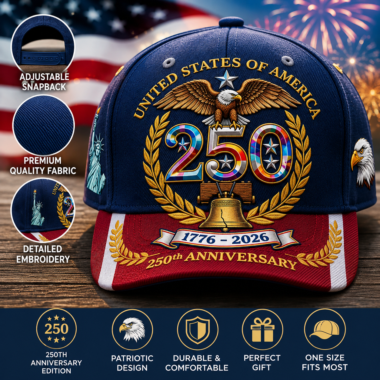 ONLY HAPPENS ONCE IN A LIFETIME  America's 250th Anniversary