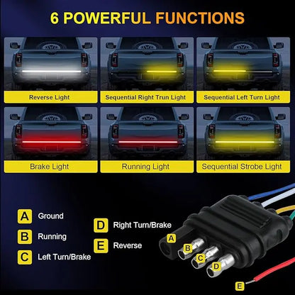 60-Inch LED Tailgate Light Bar Strip
