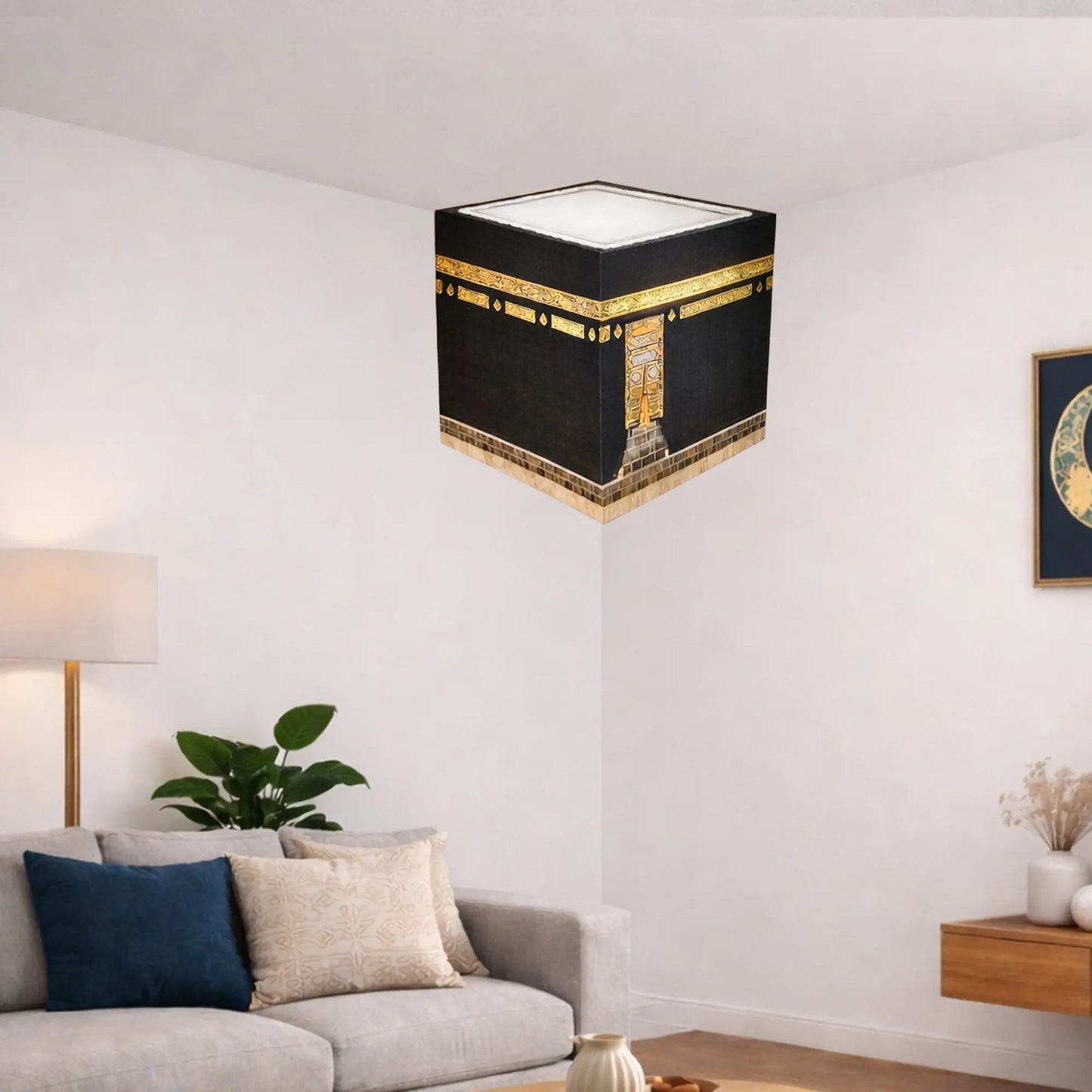 🕋Kaaba 3d vision Simulation Wall Stickers-✨ Waterproof, Self-Adhesive