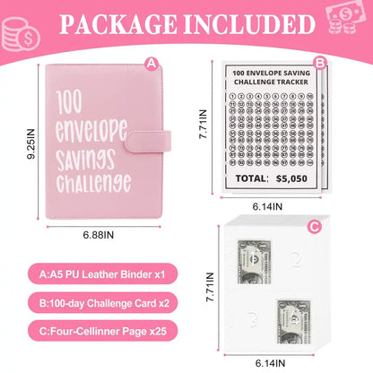 💰📒100 Envelopes Money Saving Challenge
