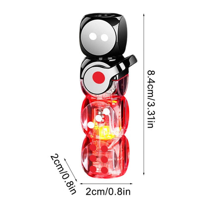 🔥 46% OFF-🎲 360° Spinning Dice Lighter 🔥 Windproof Jet Blue Flame, LED, Refillable EDC Gadget(Free of butane gas)