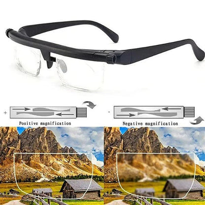 Adjustable Focus Glasses for Near and Far Sight 🔥