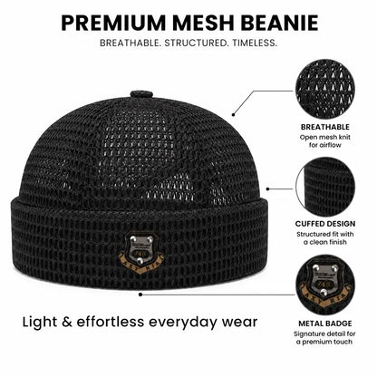 🧢 50% OFF 3-Pack Unisex Lightweight Mesh Beanies – Breathable Summer Skull Caps
