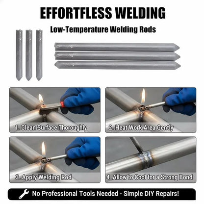 Metal Repair Rod Set – Low-Heat Bonding Solution🛠️🔥