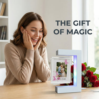 Free Shipping🔥E-Shape Magnetic Levitation Photo Frame