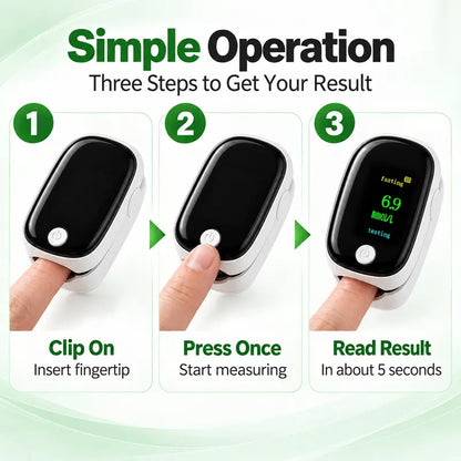Non-Invasive Fingerstick Blood Glucose Meter