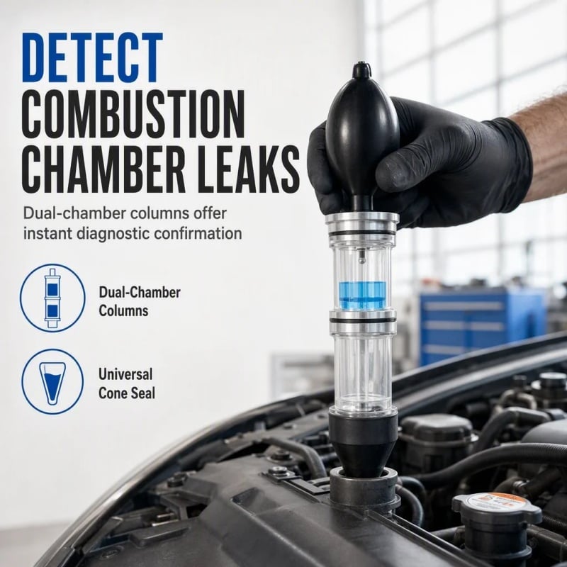 ⏰Limited Stock 60% OFF🚗🧪 Combustion Leak Tester — Quickly Detect Exhaust Gas Leaks in Your Cooling System!
