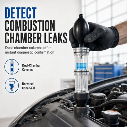 🚗 Combustion Leak Tester Kit – Detect Possible Head Gasket & Cooling System Leaks 🔧