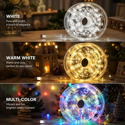 LED Firecracker Fairy String Lights