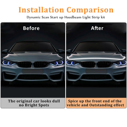 59" High Brightness Automotive Hood Gap LED Strip