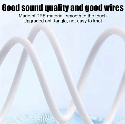 Wired In-Ear Headphones - USB-C with Mic, Volume Control, HiFi Stereo