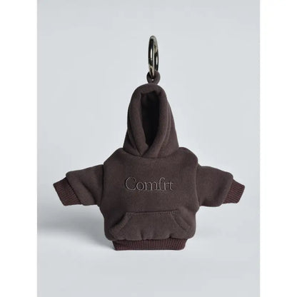 Hoodie Keychain | Miniature Stress Ball Hoodie Clip-On Keychain Charm
