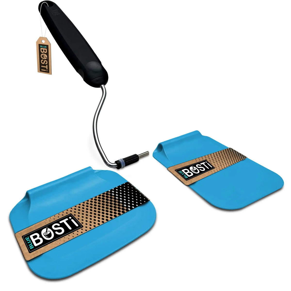 Adaptchula™ - Spatula with adjustable angles, a must have kitchen gadget!  Kitchen accessories should serve a purpose!  Perfect for Air Fryers, griddles and everything in-between! Includes 2 Spatula heads made from PPSU - BPA/BPS and PFAS free.  Non-Toxic