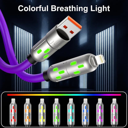 🎉 Buy 1 Get 1 Free! 6.6FT 4-in-1 Fast Charging USB Cable (USB-A/Type-C/Lightning) Aluminum