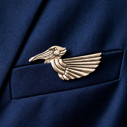✨ Luxury Sculpted Animal Brooch – Premium Statement Piece for Men & Women’s Suits & Blazers