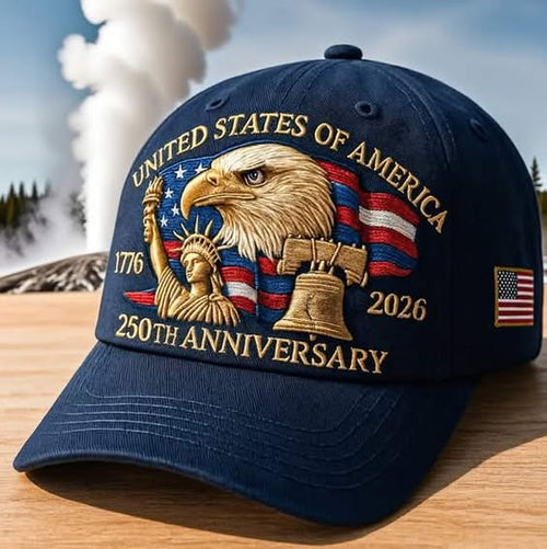 Eagle & Liberty – United States 250th Anniversary Hat