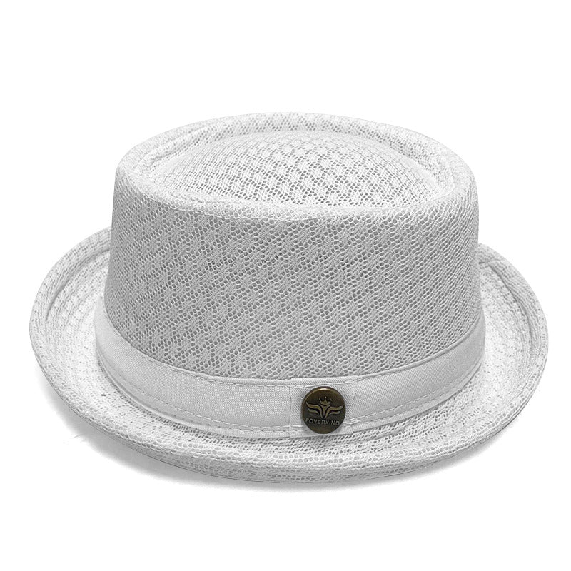 😎Summer Breathable Mesh Pork Pie Hat