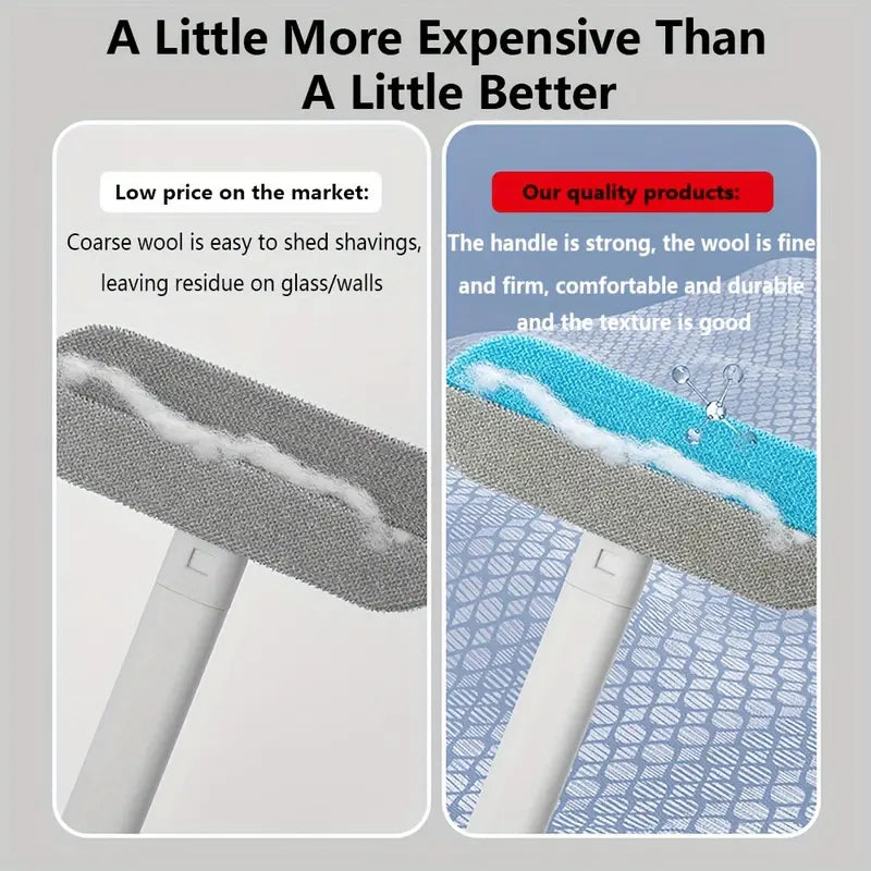 🐕🧹Upgraded Reusable Pet Hair Remover Brush – Extra-Long Handle Lint Cleaner for Dog & Cat Hair