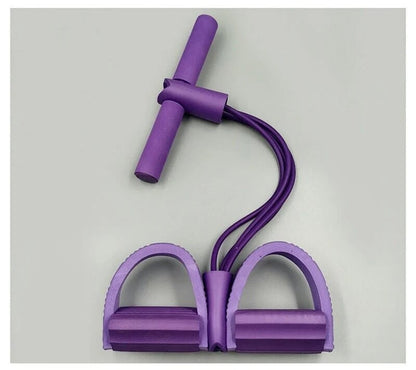 🔥First 300 Customers: Only $23.99!!!!💥21 Fitness Resistance Bands-4 Tube Pedal Ankle Puller