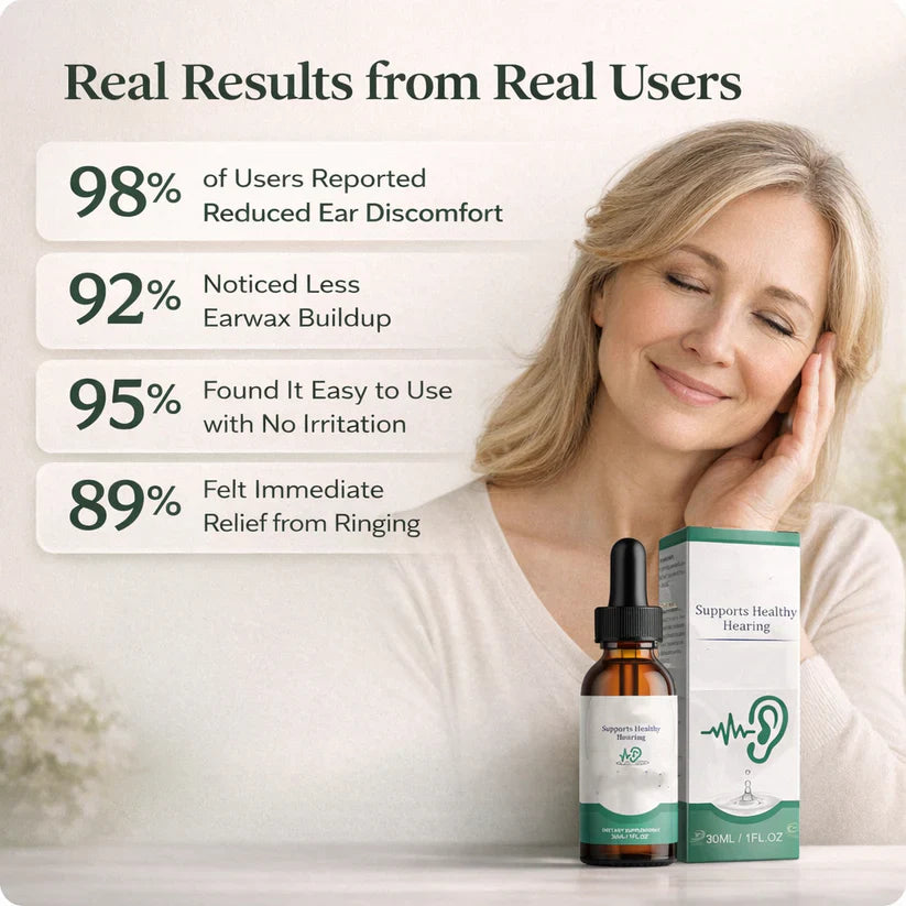 👂45%OFF-2026 Upgrade🔥Tinnitus Ear Drops — Cleans Earwax, Relieves Tinnitus