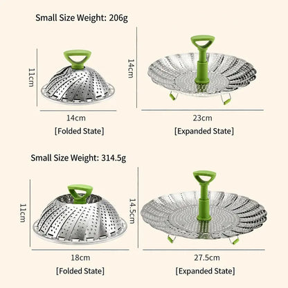 Stainless Steel Vegetable Steamer Basket