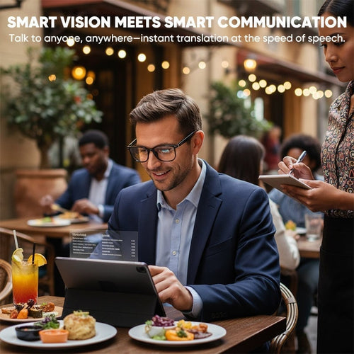 AI Smart Wireless Bluetooth Translation Glasses