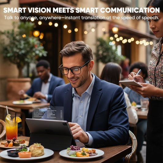 AI Smart Wireless Bluetooth Translation Glasses