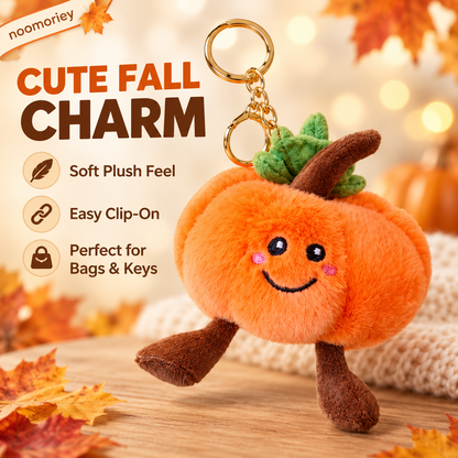 Adorable Pumpkin Family Soft Plush Collectable Stuffed Animal Halloween Fall Autumn Harvest Decoration Gifts