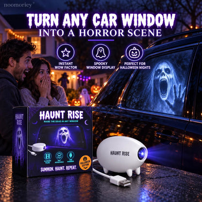 👻 Limited Time: 50% OFF – Halloween Ghost Window Projector, Spooky Effects for Home & Car