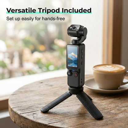 Xtra MuseTM Pro — 2.5K AI Pocket Camera with 180° Rotating Lens
