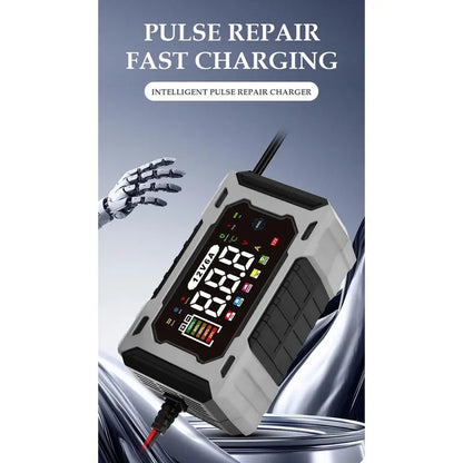 12V6A Plug-in Intelligent Lead Acid Battery Charger & Maintainer