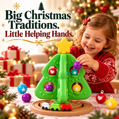 🎄🎁 My First Christmas Tree | Toddler Decorating Toy Set with Ornaments & Mini Train 🚂