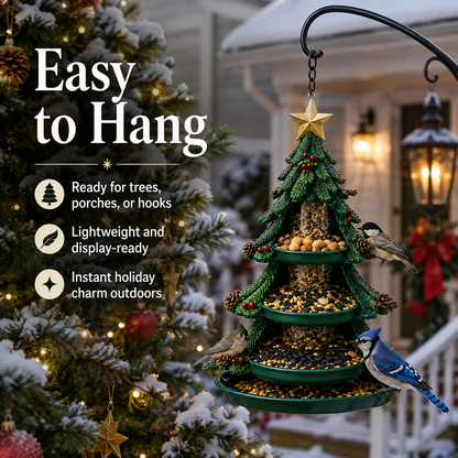 🎄 Christmas Bird Feeder Collection – Festive Hanging Garden Feeders for Wild Birds