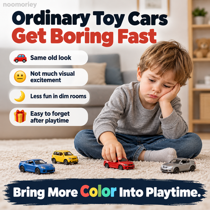 💕Glowing Monster Big Foot Toy Car