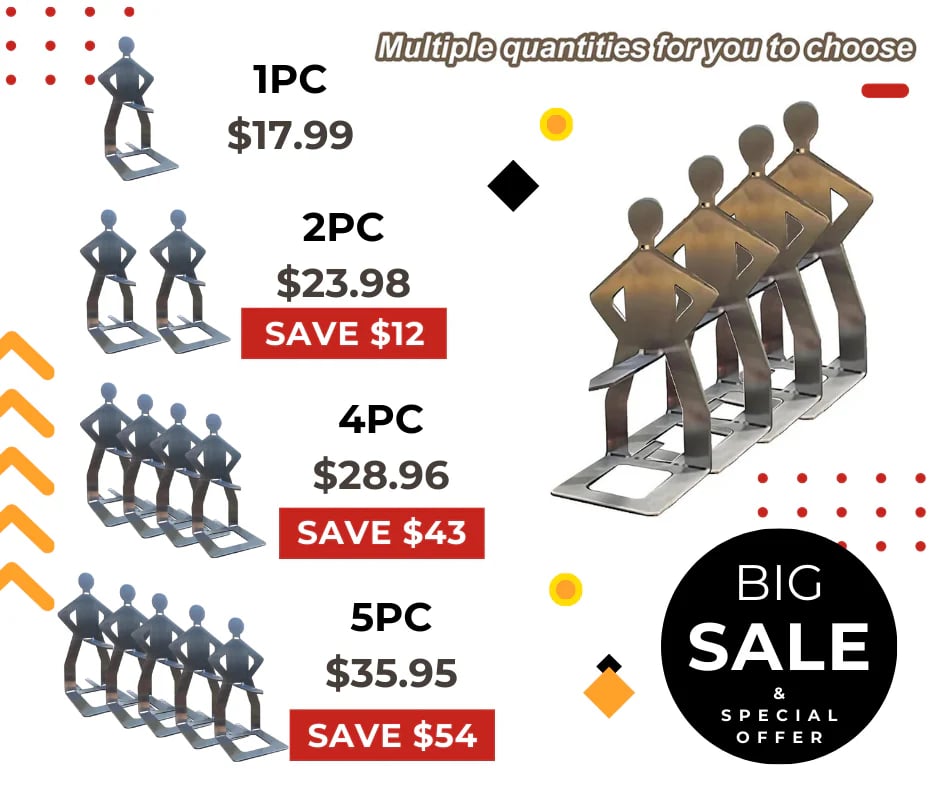 🌭BUY 1 FREE 1🍖Outdoor prankster Stainless Steel BBQ Sausage Holder