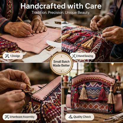 🔥LAST DAY 49% OFF✨Handmade Native American Handbags🧵