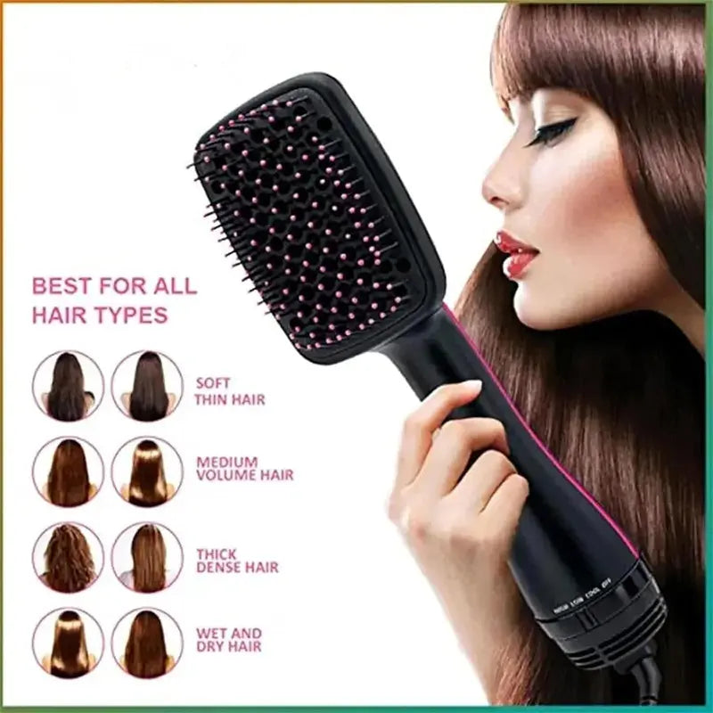 💨🔥2 in 1 Comfort Comb Design Multifunctional Hair Dryer