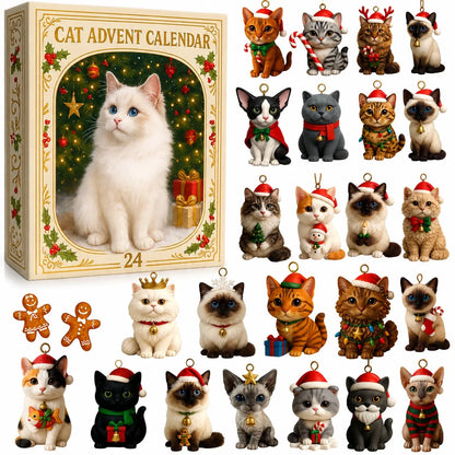🎄💥Advent Calendar 2026 Cat Advent Calendar - Giftfor Adults Friends CatOwners and Lovers Christmas Holiday Countdown Gift🐈