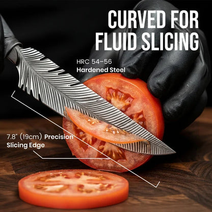Hand-forged - Feather Knife