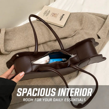 🐶 Dachshund-Shaped Crossbody Bag – Cute PU Dog Purs