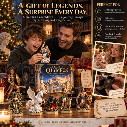 🏛️24 Days of Olympus – Gods, Heroes & Monsters Mythology Collection ⚡
