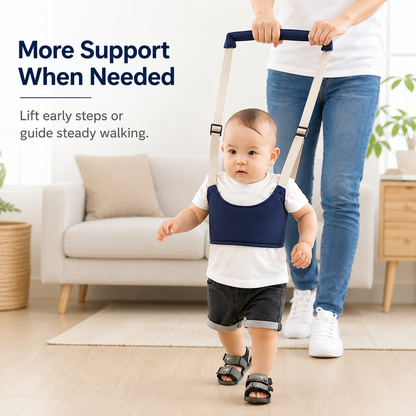 👶 Ergonomic Baby Walking Support Harness – Breathable Toddler First Steps Helper ✨